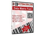 DataMatrix Barcode Font & Encoder